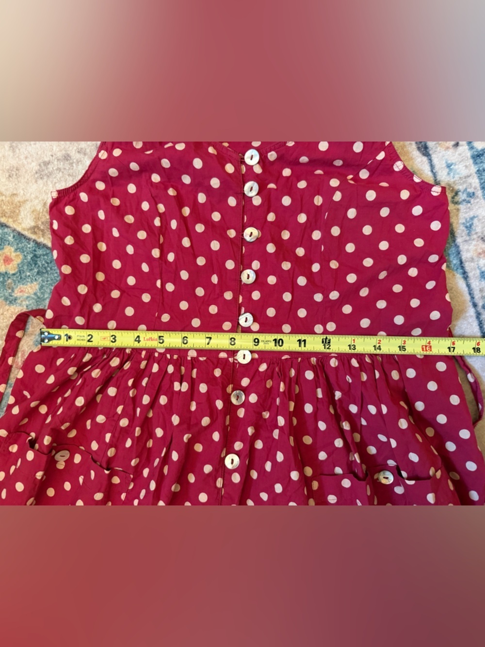April Cornell Molly Polka Dot Dress - Picture 12 of 15